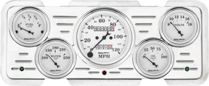 40 41 42 44 45 46 47 Ford Truck Billet Aluminum Gauge Panel Instrument Cluster - Picture 1 of 4