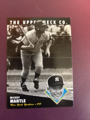 1994 Upper Deck All-Time Heroes - Mickey Mantle #100 - Imagem 1 de 2