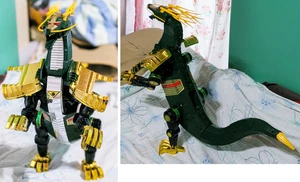 Power Rangers Gosei Sentai Dairanger DX Daishinryu Size: approx 30cm Vintage - Picture 1 of 13