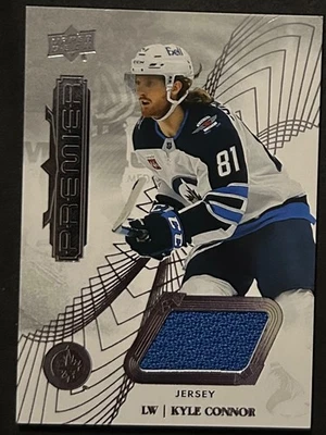 Kyle Connor 2022-23 Upper Deck Premier Jersey Patch Winnipeg Jets - Image 1 of 2