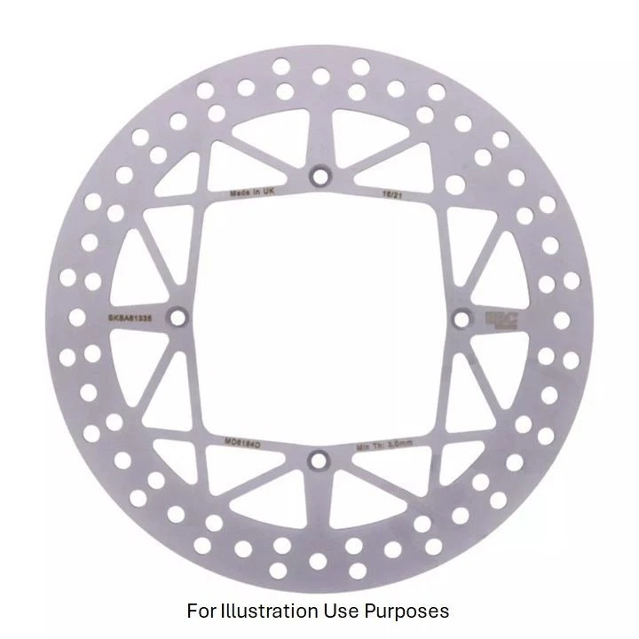 Disco de freno delantero izquierdo EBC MX/ATV/END sólido FR para Husqvarna WRE 125 R 60 mm 2000 Foto 1 de 2