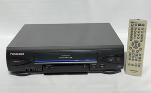 Panasonic Omnivision VCR PV-V4022 with Remote - Picture 1 of 16