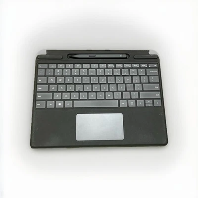 Microsoft Surface Pro Keyboard with Touchpad and Slim Pen 2 Black 8X8-00141 - Image 1 of 3