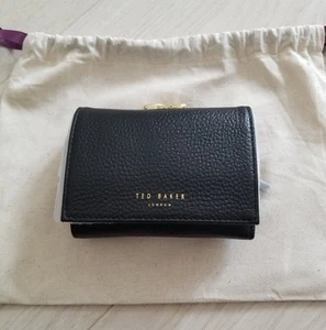 Ted Baker Negro Alyesha Cristal Bobble Mini Matinee Pequeño Monedero Cuero Nuevo con Etiquetas £75 - Imagen 1 de 12