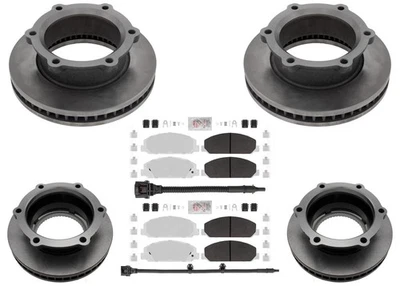 Pastilla de rotores de freno de disco recubierta para Hino 195 2012 2013 2015 2016 2017 2018 2020 Foto 1 de 4