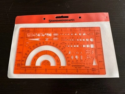 Standardgraph Zeichenschablone 7357 Planzeichen - Bild 1 von 2