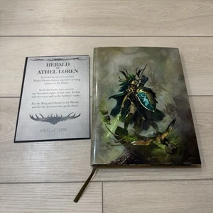 Warhammer Armeen Waldelfen Limited Collectors Edition Armeebuch 103/1000 - Bild 1 von 5