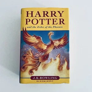 Book Harry Potter Order of the Phoenix 2003 Bloomsbury 1st Edition in ENGLISH - Imagen 1 de 8