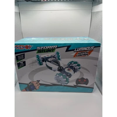 PREPOP Storm Stunt Luminous Watch Control Gesture Sensing 4WD RC Car - Image 1 of 4