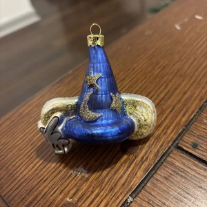 Cappello da stregone Disney ornamento in ceramica vintage - Foto 1 di 4