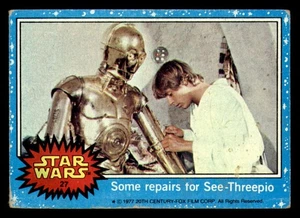 1977 Star Wars #27 Some repairs for See-Threepio EX Excellent - Picture 1 of 2
