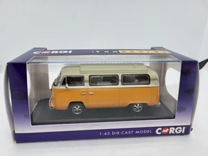 CORGI VANGUARDS 1:43 SCALE VA14600 VOLKSWAGEN CAMPER TYPE 2 "BAY" MARINO YELLOW - Picture 1 of 3