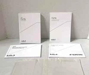 2023 Kia Forte Owners Manual Set With Case OEM Free Shipping - Bild 1 von 5