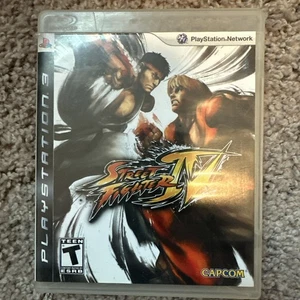 Street Fighter IV 4 (Sony PlayStation 3, 2009) con folleto *Estado de funcionamiento* - Imagen 1 de 4