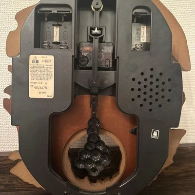 My Neighbor Totoro Studio Ghibli Wall Clock Pendulum Type Japan Rare Collectible - Image 1 of 3