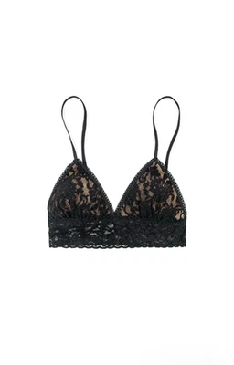 Hanky Panky Signature Lace Padded Bra sz Medium stretch BLACK lace NEW - Image 1 of 4
