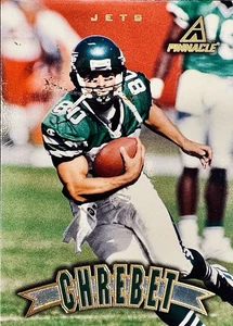 🔥 Tarjeta Pinnacle Wayne Chrebet 1997 #96 NFL New York Jets - Imagen 1 de 2