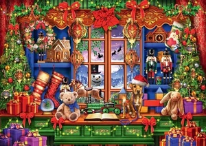 Rompecabezas Bluebird Ye Old Christmas Shoppe (2000 piezas) - Imagen 1 de 2