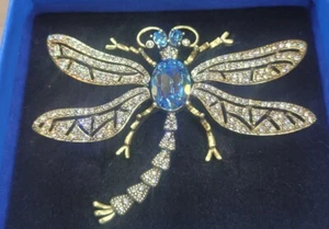 Heidi Daus ""Zitternde Libelle"" Brosche-J - Bild 1 von 2