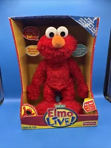 ELMO LIVE! Fisher Price 2008 Sesame Street Needs Battery - Picture 1 of 16