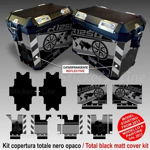 Kit completo adesivi valigie bmw 1250 GS adventure lc modello TRIPLE BLACK 2021 - Foto 1 di 5