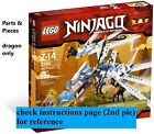 LEGO NINJAGO 2260 Ice Dragon Attack - Dragon Parts and Pieces