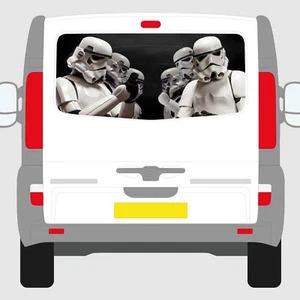 Stormtrooper Rückwand Vinyl Aufkleber Zum Selbermachen Kit. Glanzlamelle Vauxhall Vivaro 2006-14 - Bild 1 von 4