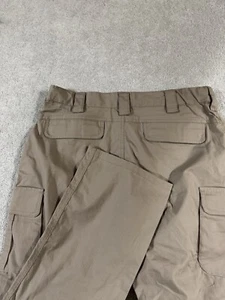 Pantalones de Campo Ligeros Rothco Tactical 10-8 Talla 34x32 Beige Ripstop Carga - Imagen 1 de 10