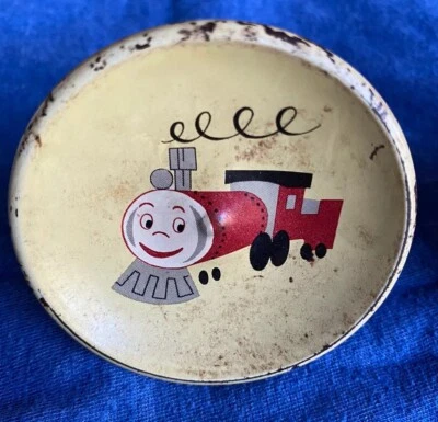 4 Vintage Metal Drawer Knobs Child Baby Hooks Pulls Train Clown Rabbit Humpty - Image 1 of 4