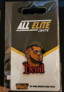 Spilla All Elite Crate esclusiva AEW MJF "The Devil" Maxwell Jacob Friedman - Foto 1 di 1