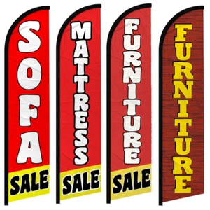 Möbel windlose Werbung Swooper Flagge Sofa Verkauf Matratze - Bild 1 von 6