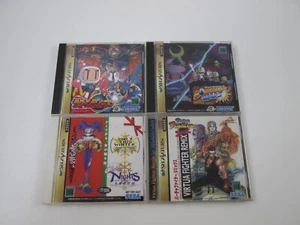 4 games Bomberman SET Sega Saturn Japan Ver Segasaturn - Picture 1 of 5