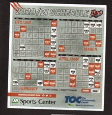Huntsville Havoc--2020-21 Magnet Schedule--TOC--SPHL