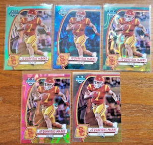 Jo'quavious Marks 2024 Bowman U Chrome FB #102 Chrome Parallel Lot 8 Karten - Bild 1 von 3