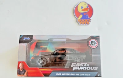 Jada Fast & Furious 1989 Nissan Skyline GT-R (R32) 1:32 Scale Diecast NEW 2025 - Image 1 of 4