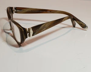 Monturas de gafas Ralph Lauren cuerno marrón rodeo occidental vaquero RL 6108 5554 ITAL - Imagen 1 de 16