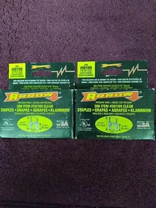 2/Pack Arrow 591189CL 2PK T59 Insulated Staples, 5/16 x 5/16" Clear 2) 300/Boxes - Bild 1 von 3