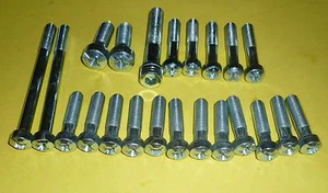 TRIUMPH 650 BONNEVILLE TR6  1963- 68 BSF ENGINE SCREW SET 00-0082 UK MADE - Picture 1 of 1