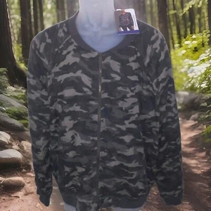 Beach Lunch Lounge Camouflage Women's Jacket Size XXL - Picture 1 of 6