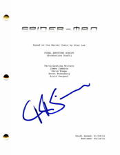 JK SIMMONS SIGNED AUTOGRAPH SPIDER-MAN FULL MOVIE SCRIPT - STARING TOBEY MAGUIRE