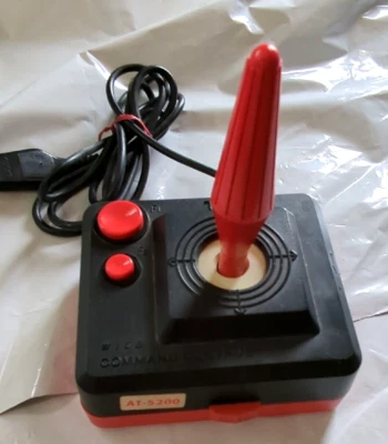 y Atari 5200 Wico Command Control Joystick Controller Cable RED - Image 1 of 4