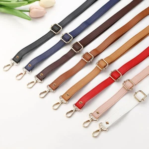 Bolso de hombro de cuero con correa para cinturón bandolera de repuesto bolso de mano mango ajustable - Imagen 1 de 25