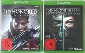 Dishonored und Dishonored 2, XBOX ONE, Spiele Spiel NEU OVP USK18 - Bild 1 von 5