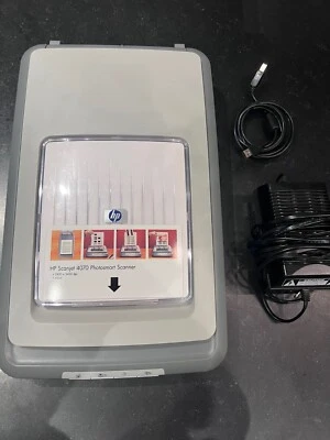 HP ScanJet 4070 PhotoSmartFlatbed Scanner with Power Supply - Image 1 of 3