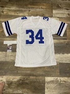 Maglia Cornell Green autografata/firmata JSA Cert. Dallas Cowboys # 34 - Foto 1 di 4