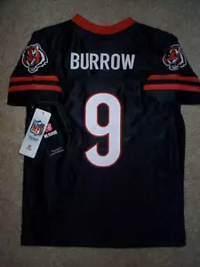 (2024-2025) Bengals JOE BURROW nfl Jersey YOUTH KIDS BOYS (s-small 6-7) - Picture 1 of 3