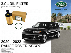 2020-2022 Range Rover Sport FACTORY OEM 3.0L I6 Oil Filter  (LR133455-SPORT)