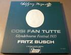 Mozart Cosi Fan Tutte 3 LP Box - Fritz Busch, Glyndebourne Festival (1935)