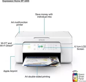 Epson Expression Home XP-4205 All-In-One Multifunction/Wireless Inkjet Printer - Picture 1 of 3