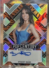 2022 leaf metal pop century stacey dash tiger wave auto 2/4 Ssp